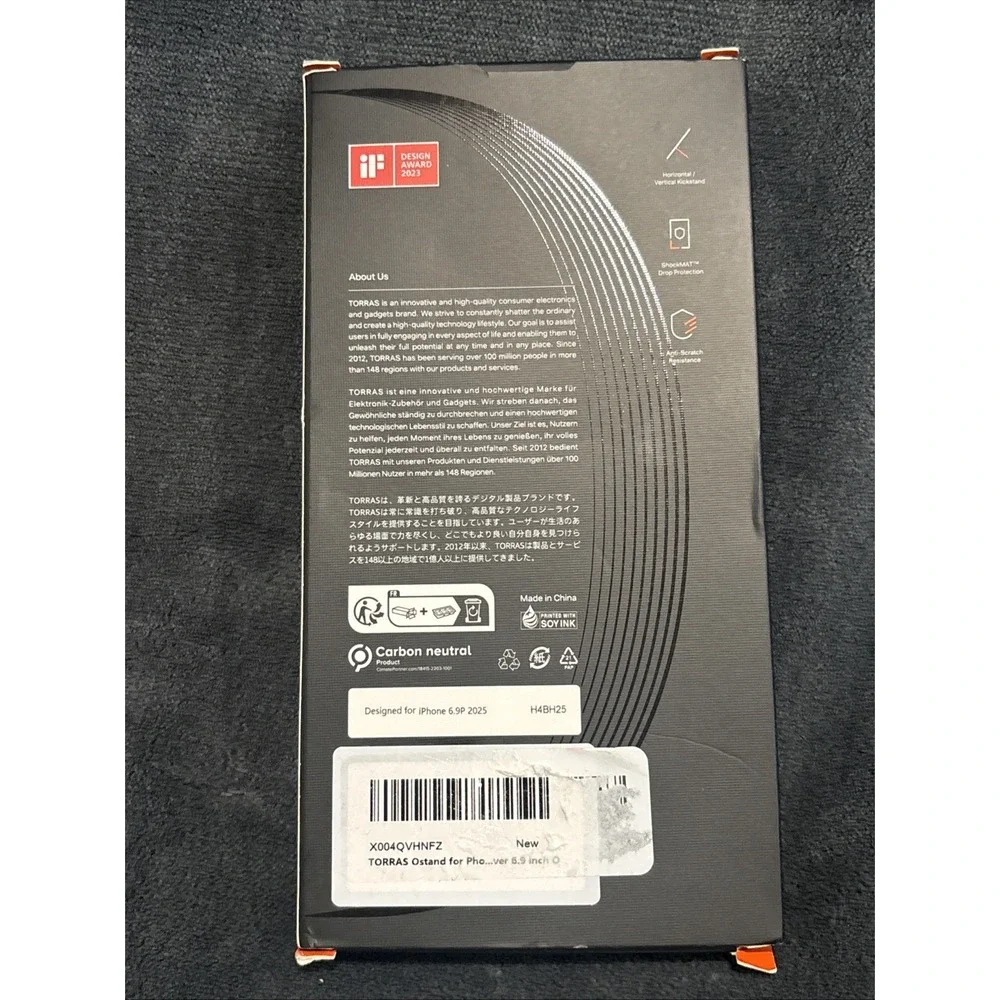 TORRAS Ostand Case for iPhone 17 Pro Max 6.9